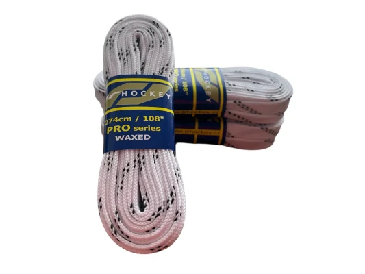 JR HOCKEY PRO SERIES GEWACHSTE SCHLITTSCHUHSENKEL – 12 MM